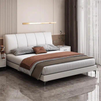 Upholstered Luxury Beds Design Children Queen Twin Bedframes King Beds Modern Cama Montessori Infantil Minimalist Furniture