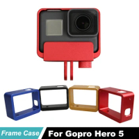 Frame Aluminum Alloy Protective Case Cage for GoPro Hero 7 6 5 Black Cage for Go Pro Hero 7 6 Accessories