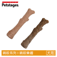 Petstages 森林史迪克2件組 M號 寵物 啃咬 狗玩具 狗狗潔牙玩具