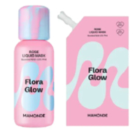 Mamonde Flora Glow Rose Liquid Mask 80ml Set (+Refill 80ml)