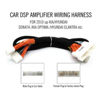 Car DSP Amplifier Wring harness special-tail line socket for some New HYUNDAI &amp; KIA #3