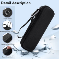 Carrying Case Shockproof Travel Carry Bag EVA with Hand Rope &amp; Carabiner Hardshell Case for Anker Prime 12000mAh Power Bank 130W