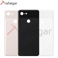Transparent Clear Glass For Google Pixel 3 Pixel 3 XL Battery Cover Back Glass Panel Rear Housing Case Replacement+Adhesive