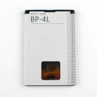 Original BP-4L phone battery for Nokia E61i E63 E90 E95 E71 6650F N97 N810 E72 E52 BP4L 1500mAh