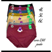 New Grosiran celana dalam Wanita super soft SOREX JUMBO uk 4L- 6L 1248 - XXXXL  Sorex 1239 ukuran M 