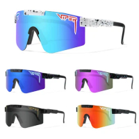 Windproof Cycling Glasses Outdoor Sunglasses MTB Men Women Sport Running Goggles UV400 Bike Fashion Shades Eyewear Without Box