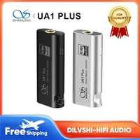 SHANLING UA1 PLUS DAC/AMP Dual CS43131 Hi-res Audio DAC Portable Headphone Amplifier 32Bite 768kHz DSD256 DAC Headphone AMP