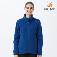 Hilltop 山頂鳥 Ultra-Soft Padded Fleece Polartec 女款吸濕快乾刷毛外套 PH22XFW9 藍