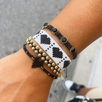 Miyuki Bracelet Set Fashion Jewelry Seed Beads Woven Bracelet for Women