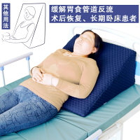 靠枕 老人術后臥床護理三角枕墊床頭大靠背靠枕胃食管防反流燒心斜坡墊