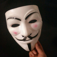 V untuk Vendetta Mask Halloween seram topeng parti Masquerade Joker Maska