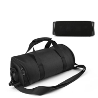 for Sony SRS-XB43 Bluetooth-compatible Speaker Portable Shoulder Storage Bag Black