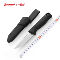 FBknife Ganzo G807 9cr14mov blade PP&amp;TPR handle Hunting fixed knife Survival Knife Camping tool outdoor EDC tactical tool