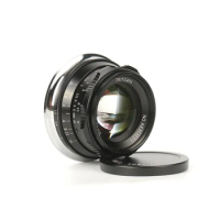 35mm F1.2 MF Prime APS-C Lens for Sony E/EOS-M/Nikon Z /Fuji XF/M4/3 A6500 A6300 X-S10 M50 E-M10III GX9 G9