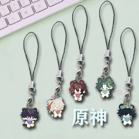 Genshin Impact keychains อะนิเมะพวงกุญแจ การ์ตูน​เครื่องประดับ พวงกุญแจจี้ จี้แฟชั่น  สำหรับของขวัญเ