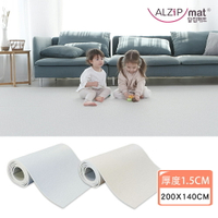 預購【ALZiPmat】韓國 加厚1.5CM 可裁切捲式地墊 - 200X140 CM - 兩色