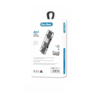 การ์ดรีดเดอร์สมาร์ทโฟน GO-DES 4 IN 1 MEMORY CARD READER USB-C/หัว i-แพด รุ่น GD-DK007 เปิดบิล Vatได้