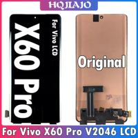 AMOLED 6.56" For Vivo X60 Pro LCD V2046 Display Touch Screen Digitizer Assembly For Vivo X60Pro LCD Screen Replacement Parts