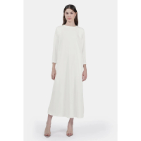 Benang Jarum Black Label - Basic Maxi Dress - Off White