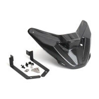 Motorcycle Front Beak Wheel Fender Nose Extension Cover for Honda XL 750 TRANSALP XL750 Transalp 2023 2024(Carbon)