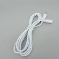1/1.5/3/5m white DC male to female 5.5x2.1mm extend jack Power Adapter supply 22awg 3A connector Cable Extension Cord Plug 12V t