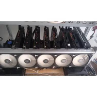 Rig Mining Crypto (Rak Menambang Krypto) 8-9 VGA Tanpa Kaki/Datar,Rak Saja