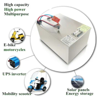 High power 72v 40Ah LFP Electric Bike Battery Power 4000w Lifepo4 72v 40ah VRLA solar wind scooter motor cycle 87.6v 5A Charger