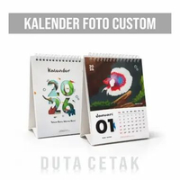(Bisa Custom) Kalender Meja 2026 Spiral | Kalender Duduk | Kalender Murah | SOUVENIR KALENDER