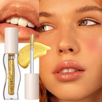Anti-Dry Honey Shiny Lip Oil Natural Cosmetics Water Gloss Lip Balm Moisturizing Hydrating Lip Care Girl