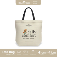 (NOT FOR SALE) Dreamynight Home Tote Bag Daily Comfort 41cm x 41cm Woven Fabric Comfortable Strong D