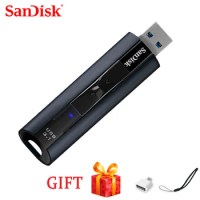 100%SanDisk Pendrive Memory Usb Stick CZ880 Extreme PRO 128GB USB 3.1 Solid State Flash Drive 256GB Pen Drive High Speed 420MB/s