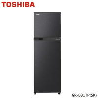 【TOSHIBA 東芝】262公升一級變頻雙門電冰箱 GR-B31TP(SK) 基本安裝+舊機回收