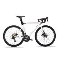 Java SILURO 3 road bike 18 speed carbon fiber bicycle for adult Disc brake Carbon fiber front fork of aluminum frame SILURO3