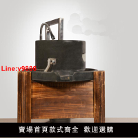 【台灣公司 超低價】電動石磨家用自動青石豆漿機磨粉機米漿木架芝麻醬綠豆玉米煎餅機