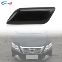 MTAP Unpainted Car Headlight Headlamp Washer Nozzle Cover Cleaning Sprayer Jet Cap For TOYOTA CAMRY AURION 2012 2013 2014 2015