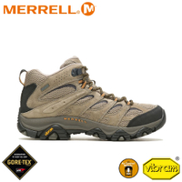 【MERRELL 美國 男 MOAB 3 MID GORE-TEX中筒防水登山鞋《岩灰色》】 ML035793/越野鞋