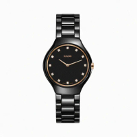 【Rado 雷達表】真我超薄系列 True Thinline 真鑽高科技陶瓷女錶/30mm/R04(R27742722)