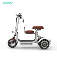 電動機車 電動代步車 家用機車 小型機車 女士鋰電動三輪車家用小型代步車成人電動車迷你電瓶車接送孩子MM41公司貨