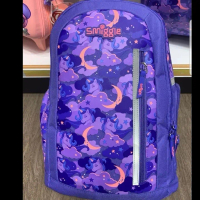 Tas ransel backpack Smiggle Original Unicorn Purple