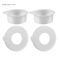 R9CD Dishwasher Safe Stand Mixer Bowl Cover Mixing Bowl Lid Mixer Accessory for Mixer
