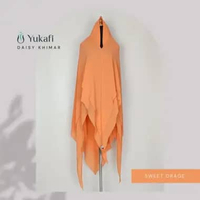 Yukafi - DAISY KHIMAR Hijab Istan Syari Premium Jilbab Pesta Pengajian Haji Umroh Ceruty 2 Layer Jum