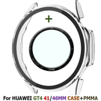 PC Cover Watch Glass Film for Huawei watch GT4 Smart Bracelet Frame 41mm/46mm Bezel Screen Protectors shell for huawei gt 4 Case