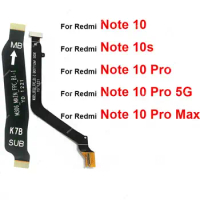LCD Motherboard Connector Flex Cable For Xiaomi Redmi Note 10 Note 10S Note 10 Pro Max 5G Mainboard LCD Display Connector Ribbon