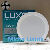 Luxen Downlight Bulat LED 12W Outbow/ LED Panel Plafon LED 12W Outbow