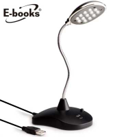 【文具通】E-books N12  USB彎管式LED檯燈 E-IPB047