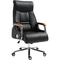 Boss Office Chair Study Comfy Upholstery Handle Designer Backrest Rolling Adjustable Chairs Gaming Chaises Headrest Furniture
