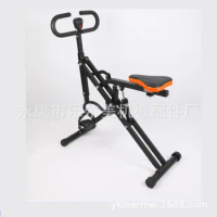 Household Indoor Fitness Body Mute Exercise Fitness Equipment Hydraulic Horse Riding Machine