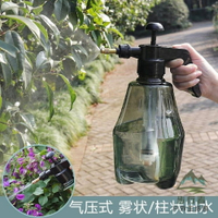 園藝綠植透明澆花噴壺家用氣壓式小型噴霧器