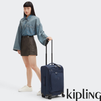 Kipling 碧海深藍20吋多袋收納登機箱-NEW YOURI SPIN S