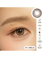 [1pc] MIKHAYLOVESHOP Softlens 14.2mm | Softlens Dollring Zoe Brown (Bright)